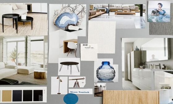 interior design moodboard