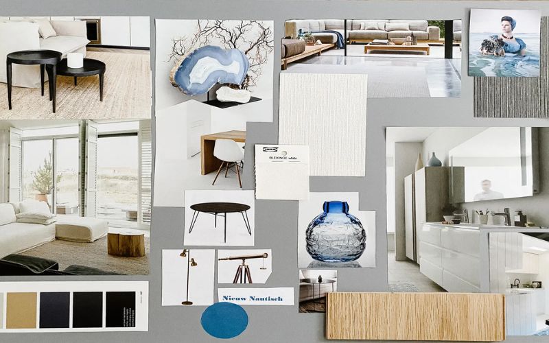 interior design mood board